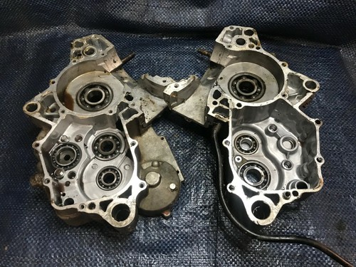 1993 93 Kawasaki Kx125 Kx 125 Bottom End Engine Cases Set Bearings - Picture 8 of 10