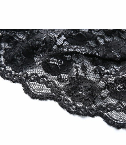 Avidlove Sexy Lingerie Black Lace See-Through Babydoll Open Crotch - XXL NWOT - Picture 6 of 13