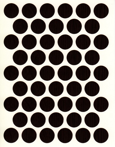 50 SELF ADHESIVE PVC STICK ON FURNITURE STICKER SCREW HOLE COVER CAPS 60 COLOURS - Picture 50 of 63