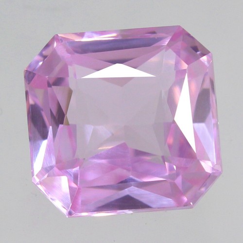 Certificado Natural 12.00 Ct Brasil Rosa Morganita 12x12 mm Asscher Corte Pie... - Imagen 8 de 9