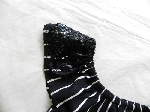 Fun & Fun Black Striped Girl's Summer Jumpsuit Playsuit 34 to fit Age 8 NEW - Picture 3 of 6