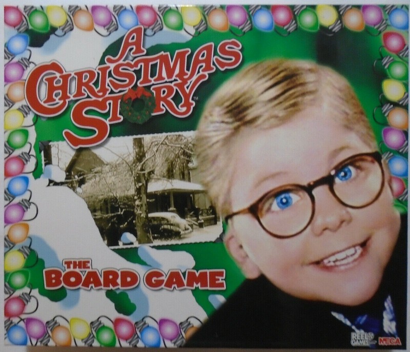 Board Game A Christmas Story Trivia Movie Reel Games Ages 8 & Up Lightly Used 