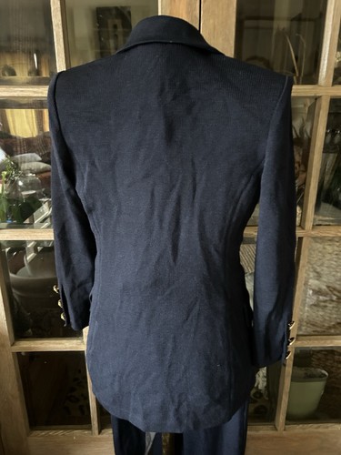 SAN JUAN. Traje, Blazer y Pantalones TRES PIEZAS Talla 4, Falda Larga Talla 2 Azul Marino - Imagen 4 de 22