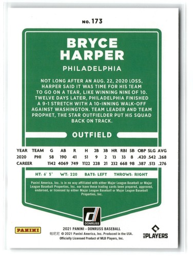 2021 Donruss Baseball (Base/Variations #63-212) - Pick a Card - 40% off 4+ - Picture 251 of 345