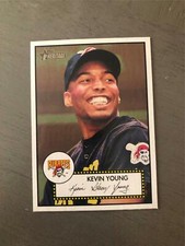 2001 Heritage High #384 KEVIN YOUNG Short Print Pittsburgh Pirates @JY13