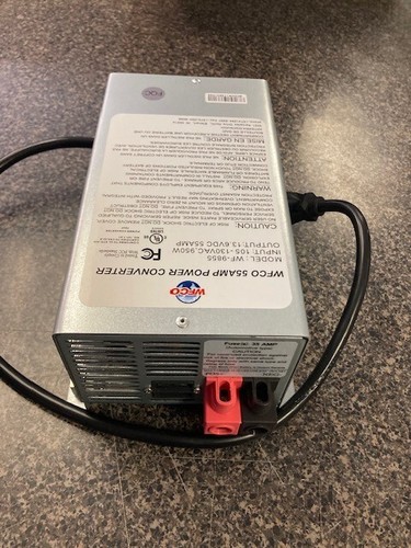 WFCO WF9855 Deck Mount 55 Amp Converter Charger PARTS REPAIR ONLY!! - Picture 2 of 5