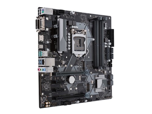 ASUS PRIME H370M-PLUS Motherboard Intel H370 LGA 1151 M-ATX 4xDDR4 1xM.2 HDMI - Picture 3 of 4