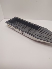 Lego City Harbor Sport Fishing Boat Hull With Deck ONLY For Set 60147