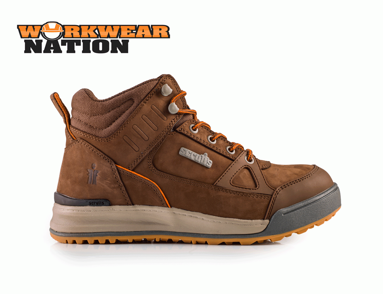 Scruffs Switchback 2 S3 Rating Scarponcini Antinfortunistici da Lavoro in Pelle