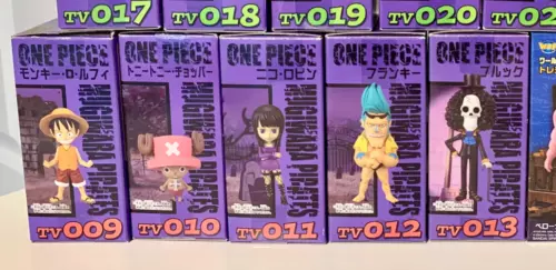 Figura Coleccionable One Piece WCF World Vol 2 Especial Halloween (Juego de 6)