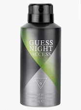 GUESS NIGHT ACCESS for Men Deodorant Body Spray 5.0 oz 150 ml NEW IN CAN