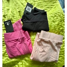 Converse Girls High-Rise Leggings Bundle - 3 included - Size Large