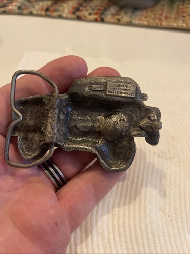 Vintage Bergamotte Pickup Truck Gürtelschnalle (1978) - Bild 2 von 4