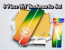 NA Rainbow Bookmarks Multipack Set. Narcotics Anonymous book mark set! Free Swag