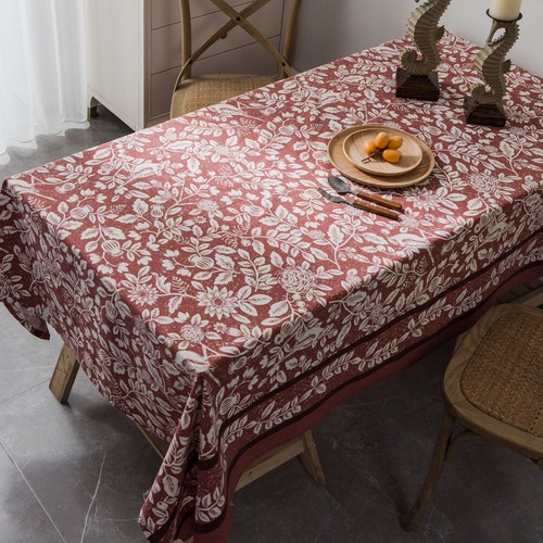 New Rectangle Tablecloth Table Cloth Cover Kitchen Dinner Room Party Home Decor - Bild 14 von 21