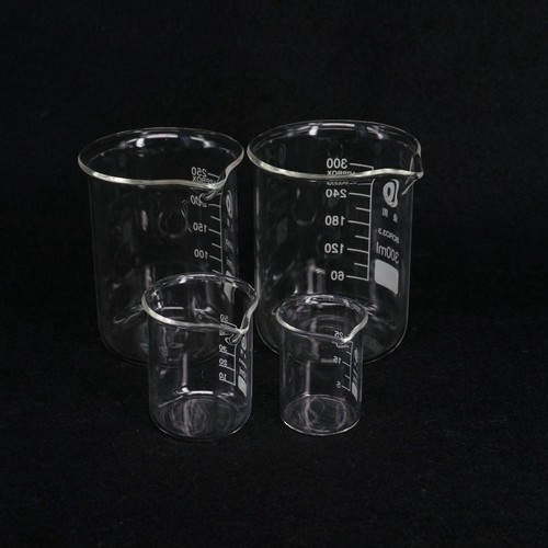 Thicken Glass Low Form Beakers Transparent Measuring Beaker Beauty Tool