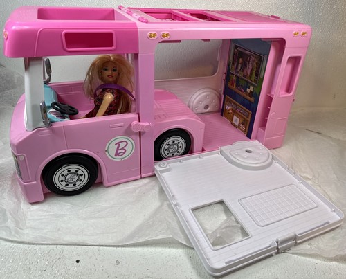 Barbie 3-in-1 DreamCamper Spielset GHL93 in Top Zustand mit Puppe - Bild 7 von 12