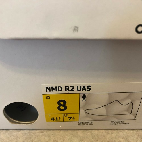 Adidas NMD R2 UAS United Arrows & Sons Sneakers Shoes Boost DA8834 Men's Size 8 - Picture 8 of 8