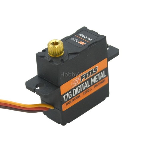 FMS SER026 17g Metal Gear Digital Servo Positive 700mm Wire for RC Plane Warbird - Picture 4 of 10