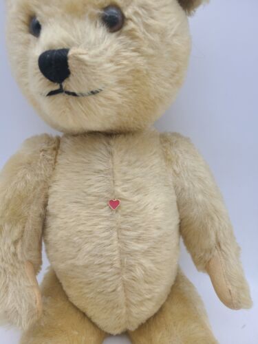 Antico orsacchiotto Steiff Steiff 20"" belle condizioni orecchio riparabile - Foto 2 di 8