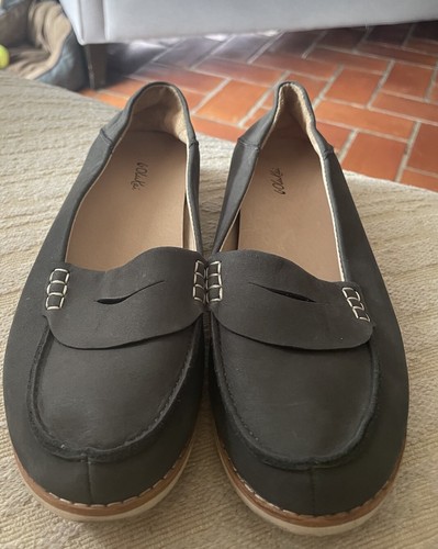 Olukai Women Okika Leather Loafer Slip on shoes sz 7 - Picture 2 of 7