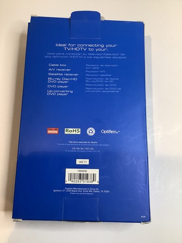 NEW AUVIO Component Video Cable 6-ft (1.82m) 150-0232 Optiflex Full HD1080P NIB - Picture 2 of 5