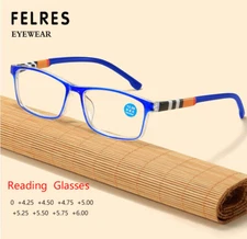 Men Women Highly Strength Reading Glasses Reader +4.25 +4.5 +4.75 +5.0 To +6.0