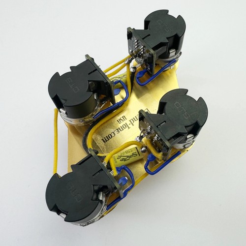 Gibson Les Paul JP (Jimmy Page) Wiring CTS P/P Pots - With Toggle & Output Jack - Picture 7 of 19