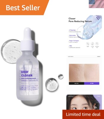 Gentle Anti-Aging Serum with Vegan Collagen - Refine Pores & Boost Radiance
