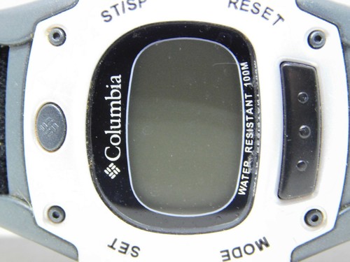 Columbia Two Tone 10 Lap 100M Water Resistant Quartz Digital Unisex Watch - Picture 2 of 5