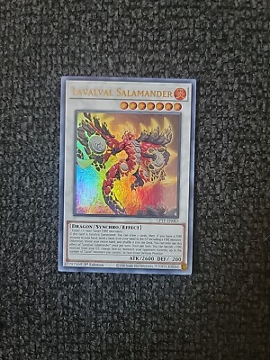 YuGiOh Ghosts From The Past 1st Ed Ultra Rare Lavalval Salamander NM-MT OC2871