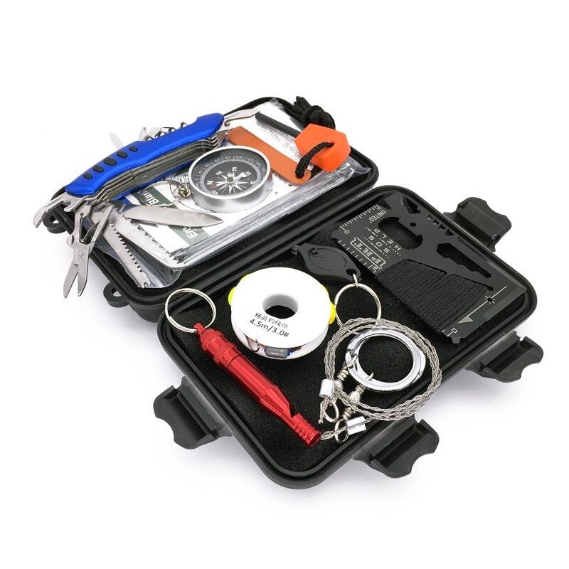 Hunting Outdoor Sports SOS Emergency Survival Equipment Kit Tactical Tool Hunting Outdoor Sports SOS Emergency Survival Equipment Kit Tactical Tool