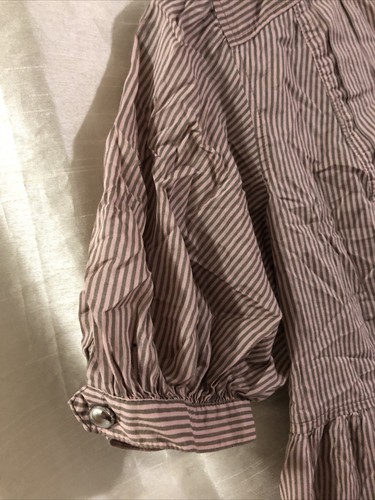 MODA INTERNATIONAL BLOUSE MULTICOLOR SIZE MEDIUM - Picture 6 of 7