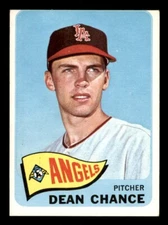 1965 Topps Baseball #140 Dean Chance VG *f2