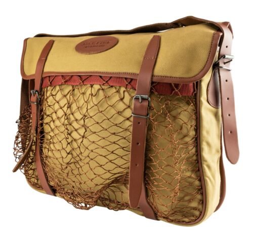 JACK PYKE CANVAS GAME BAG LEATHER STRAPS HUNTING KIT POUCH SHOOTING BROWN GREEN - Picture 20 of 20
