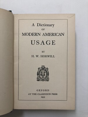 洋書 Dictionary  Contemporary American Usage A Dictionary of Contemporary American Usage Copyright 1957