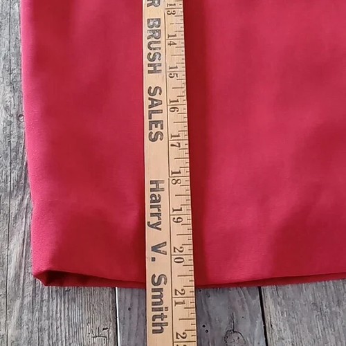 Alfani Red Wrap Around Skirt Short Lined Womens Size 8 - Bild 6 von 8