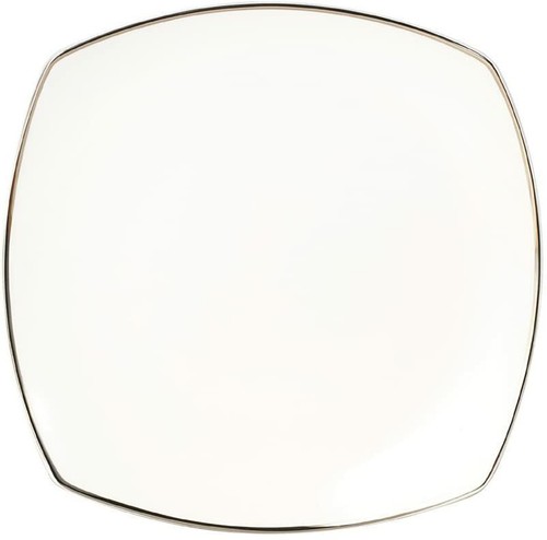 Mikasa Cameo Platinum Square Salad Plate, Dinner Plate SOLD SEPARATELY NEW - Picture 2 of 2