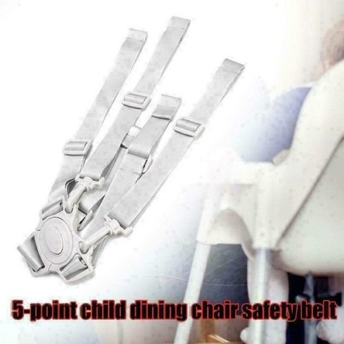 Baby Universal 5 Punkt Sicherheitsgurt Gürtel für Kinderwagen Hochstuhl Buggy B - Bild 3 von 9