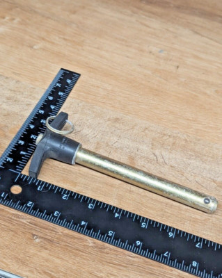 (1) Avibank 5/8'' x 5   Grip Length Ball Lock Pin T Handle Push Button BLS10TA50S