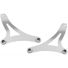 Kuryakyn by Kellermann 7094 Fixed Backrest Mount - Chrome (Pair)