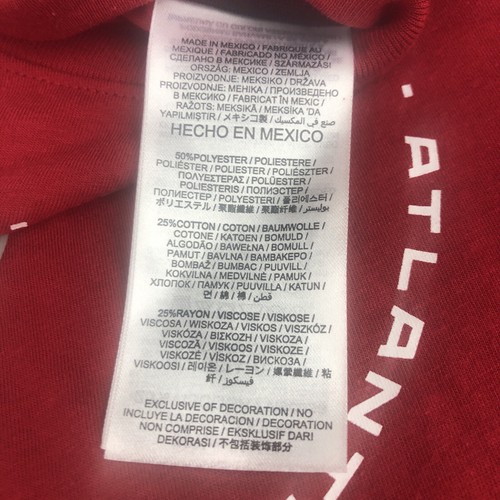 Nike NFL Atlanta Falcons Men's T Shirt Red Graphic Short Sleeve Size Medium - Picture 7 of 11
