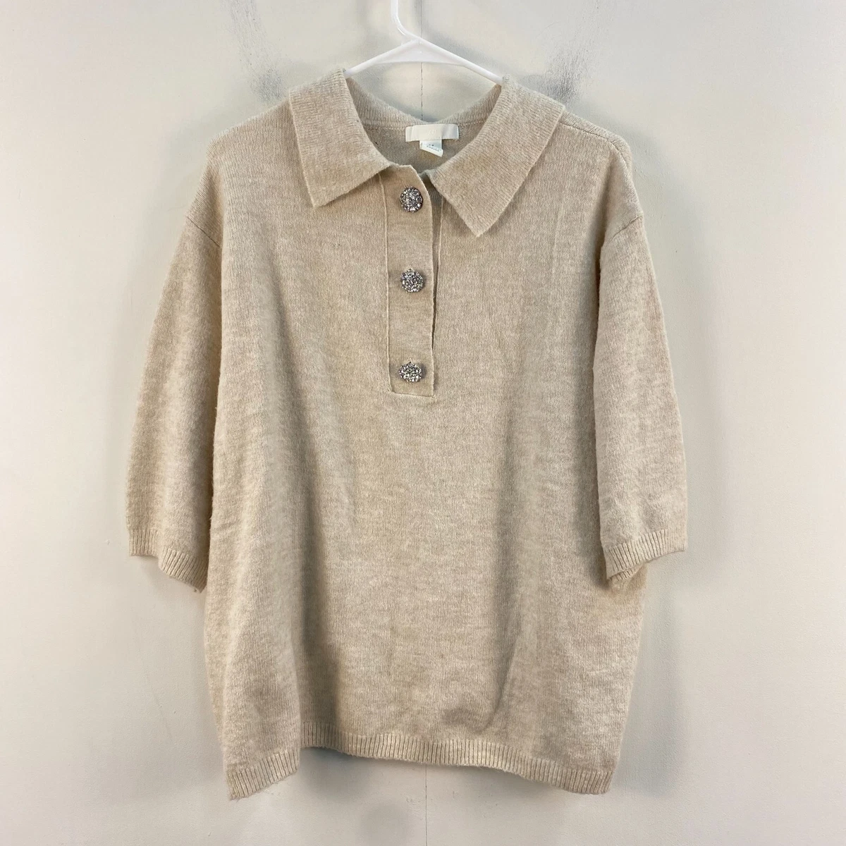H&m cheap tan sweater