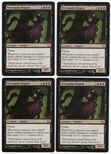 Necropolis Regent x4 4x 2012 Return to Ravnica PLAYSET Black Creature MTG NM AZ1