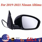 For Nissan Altima 2019-2021 Mirror Front Right Passenger Side NI1321311 Black