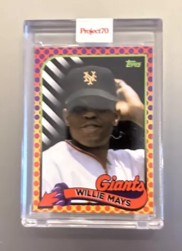 2021 Topps Project 70 Willie Mays #620 by Claw Money