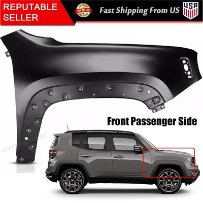 For 2015-2022 Jeep Renegade Fender - Right (Passenger) - 2022 2021 2020 2019