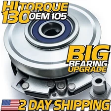 HiTorq 130ftlb (OEM 105) BIGBearing PTO Clutch 718-05531 5219-226 for MTD Warner