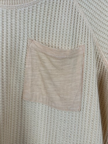 Soft Surroundings Women’s L Autumn Orange Waffle Tunic Thermal Long Sleeve - Picture 4 of 14