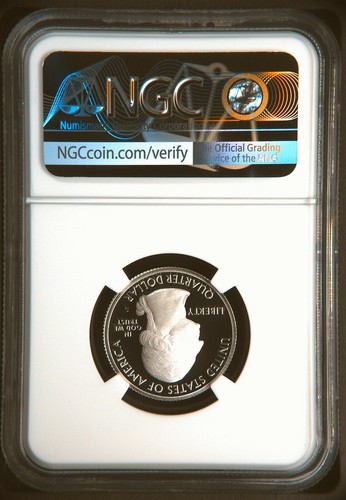 NGC 2018 S SILVER QUARTER APOSTLE ISLANDS PF69 ULTRA CAMEO LIMITED EDITION COIN - Picture 2 of 2